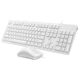 ZGB S500 Square Keycap Wired Keyboard + Mouse Set (White) - Wired Keyboard by Chasing Leopard | Online Shopping South Africa | PMC TechLife | Buy Now Pay Later Mobicred