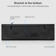 ZGB S500 Round Keycap Wired Keyboard + Mouse Set (Black)