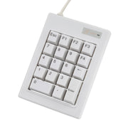 DX-18A 18-keys USB Wired Mechanical Black Shaft Mini Numeric Keyboard (White)
