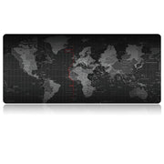 Extended Large Anti-Slip World Map Pattern Soft Rubber Smooth Cloth Surface Game Mouse Pad Keyboard Mat, Size: 100 x 50cm