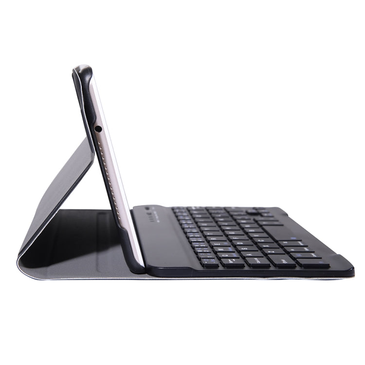 A0M5 Detachable Bluetooth Keyboard + Ultrathin Horizontal Flip Leather Tablet Case for Huawei MediaPad M5 & Honor Tab 5 8 inch, with Holder(Black)