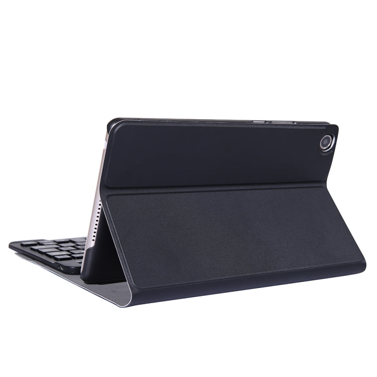 A0M5 Detachable Bluetooth Keyboard + Ultrathin Horizontal Flip Leather Tablet Case for Huawei MediaPad M5 & Honor Tab 5 8 inch, with Holder(Black)