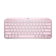 Logitech MX Keys Mini Wireless Bluetooth Ultra-thin Smart Backlit Keyboard (Pink) - free shipping - PMC TechLife - Order now!