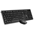 ZGB 8810 Mute Wireless Keyboard + Mouse Set (Black) - free shipping - PMC TechLife - Order now!