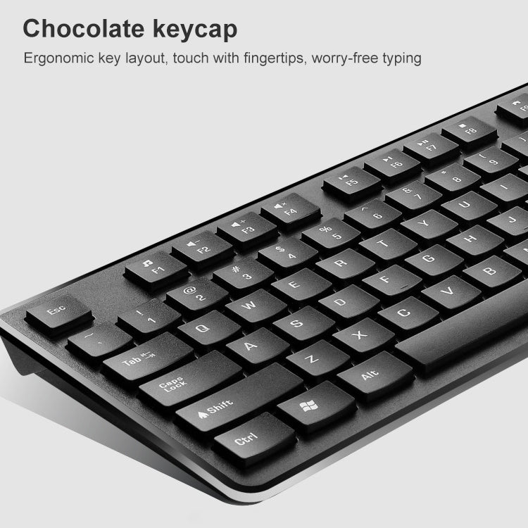 ZGB 8810 Mute Wireless Keyboard + Mouse Set (White)