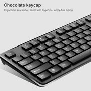 ZGB 8810 Mute Wireless Keyboard + Mouse Set (White)