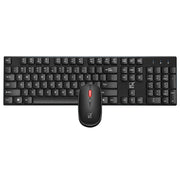 ZGB 8820 Candy Color Wireless Keyboard + Mouse Set (Black)