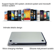 F66 Foldable Bluetooth Wireless 66 Keys Keyboard, Support Android / Windows / iOS(Gold)