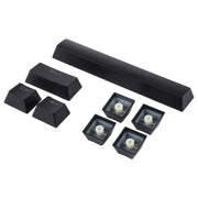 ABS Translucent Keycaps, OEM Highly Mechanical Keyboard, Universal Game Keyboard (Black)