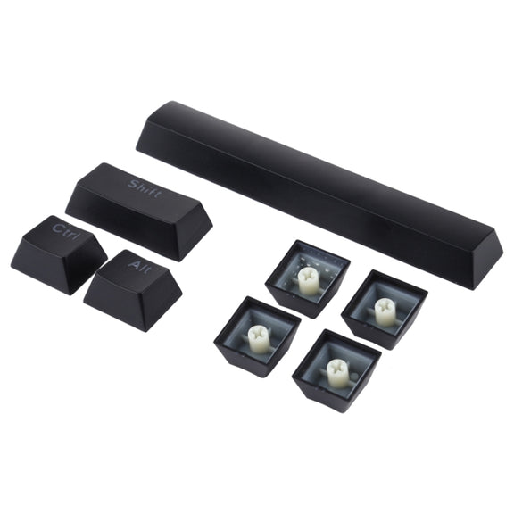 ABS Translucent Keycaps, OEM Highly Mechanical Keyboard, Universal Game Keyboard (Black)