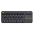 Logitech K400 Plus 2.4GHz Wireless Touch Control Keyboard, Wireless Range: 10m (Black) - free shipping - PMC TechLife - Order now!