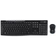 Logitech MK270 2.4GHz Wireless Keyboard + Mouse Set(Black) - free shipping - PMC TechLife - Order now!