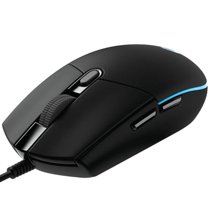 Logitech G102 6-keys RGB Glowing 6000DPI Five-speed Adjustable Wired Optical Gaming Mouse, Length: 2m (Black)