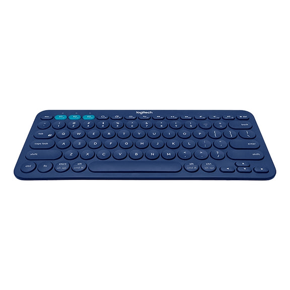 Logitech K380 Portable Multi-Device Wireless Bluetooth Keyboard (Blue)