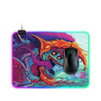 Computer Monster Pattern Illuminated Mouse Pad, Size: 35 x 25 x 0.4cm - Mouse Pads by PMC TechLife | Online Shopping South Africa | PMC TechLife | Buy Now Pay Later Mobicred