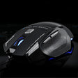 AULA Series SoulKiller II Colourful Light 7D Optical Competitive USB Wired Game Mouse, Maximum Resolution of 3500 DPI(Black) - Wired Mice by AULA | Online Shopping South Africa | PMC TechLife | Buy Now Pay Later Mobicred