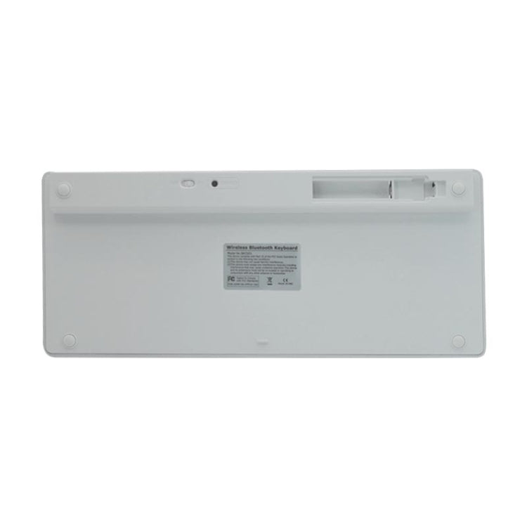 K09 Ultrathin 78 Keys Bluetooth 3.0 Wireless Keyboard (White)