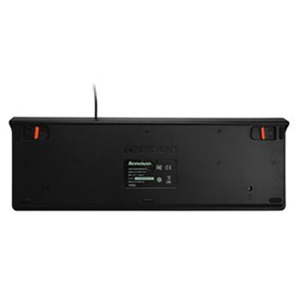 Lenovo K5819 Office Simple Ultra-thin Wired Keyboard (Black)