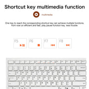 Lenovo K5819 Office Simple Ultra-thin Wired Keyboard (Black)