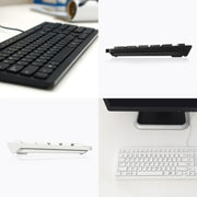 Lenovo K5819 Office Simple Ultra-thin Wired Keyboard (Black)