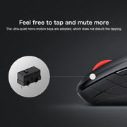 Lenovo ThinkLife Dual Mode Mute Wireless Bluetooth Mouse (Black)