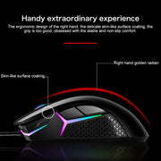 Lenovo HEADSHOT Gaming Engine Game Wired Mouse (Black)