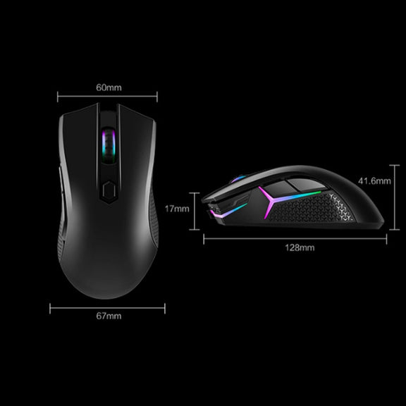 Lenovo HEADSHOT Gaming Engine Game Wired Mouse (Black)