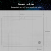 Lenovo Maya Light Game Service RGB Colorful Mouse Pad (Black)