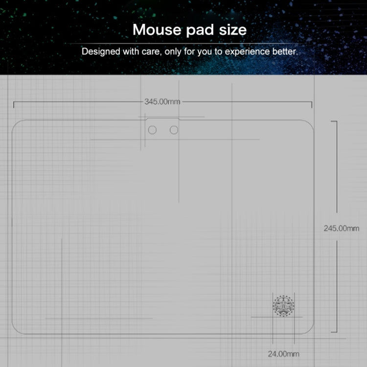 Lenovo Maya Light Game Service RGB Colorful Mouse Pad (Black)