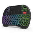 Rii X8 RT716 2.4GHz Mini Wireless QWERTY 71 Keys Keyboard, 2.5 inch Touchpad Combo with Backlight(Black) - MINI PC Accessories & Gadgets by PMC TechLife | Online Shopping South Africa | PMC TechLife | Buy Now Pay Later Mobicred