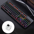 YINDIAO Classic Square Keys Mixed Light USB Mechanical Gaming Wired Keyboard, Black Shaft (Black) - Wired Keyboard by YINDIAO | Online Shopping South Africa | PMC TechLife | Buy Now Pay Later Mobicred