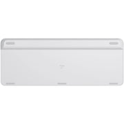 Logitech K580 Dual Modes Thin and Light Multi-device Wireless Keyboard with Phone Holder (White)