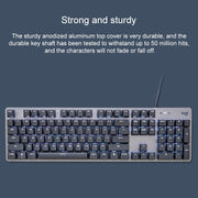 Logitech K845 CHERRY Blue Axis Backlit Mechanical Wired Keyboard, Cable Length: 1.8m