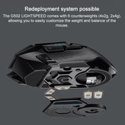 Logitech G502 Lightspeed 1000DPI Wireless Gaming Mouse