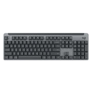 Logitech K865 104 Keys Wireless Bluetooth Mechanical Keyboard, Red Shaft (Black)