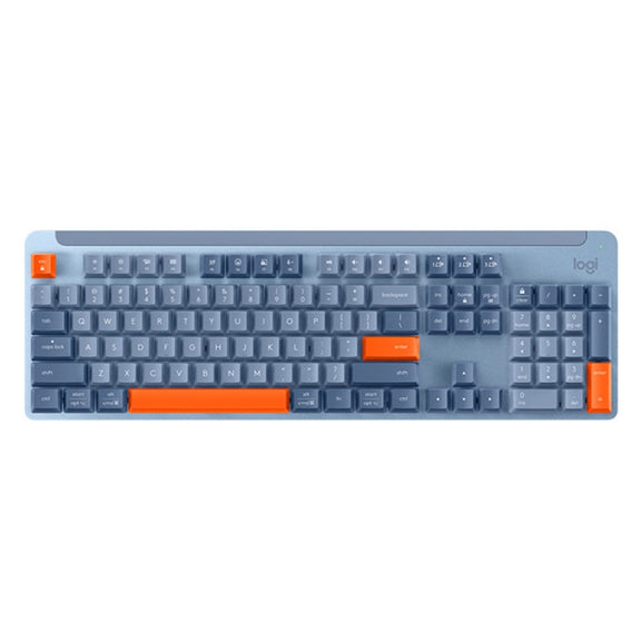 Logitech K865 104 Keys Wireless Bluetooth Mechanical Keyboard, Red Shaft (Blue)