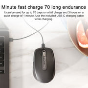 Logitech MX Anywhere 3S 4 Keys Wireless Bluetooth Dual Mode Mute Mouse (Black)