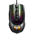 HXSJ J500 7 Keys RGB Programmable Display Screen Gaming Wired Mouse - free shipping - PMC TechLife - Order now!