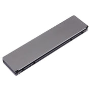 F18 Ultra-slim Rechargeable Foldable 58 Keys Bluetooth Wireless Keyboard with Holder (Grey)