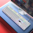 YINDIAO ZK-3 USB Mechanical Gaming Wired Keyboard, Black Shaft (White) - free shipping - PMC TechLife - Order now!
