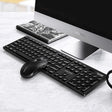 YINDIAO V3 Max Business Office Silent Wireless Keyboard Mouse Set (Black) - free shipping - PMC TechLife - Order now!