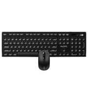 YINDIAO V3 Max Business Office Silent Wireless Keyboard Mouse Set (Black)