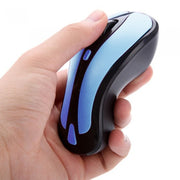 PR-01 6D Gyroscope Fly Air Mouse 2.4G USB Receiver 1600 DPI Wireless Optical Mouse for Computer PC Android Smart TV Box (Blue + Black)