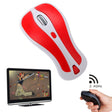 PR-01 6D Gyroscope Fly Air Mouse 2.4G USB Receiver 1600 DPI Wireless Optical Mouse for Computer PC Android Smart TV Box (Red + White) - Wireless Mice by PMC TechLife | Online Shopping South Africa | PMC TechLife | Buy Now Pay Later Mobicred