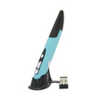 PR-03 2.4G USB Receiver Adjustable 1600 DPI Wireless Optical Pen Mouse for Computer PC Laptop Drawing Teaching (Blue) - Wireless Mice by PMC TechLife | Online Shopping South Africa | PMC TechLife | Buy Now Pay Later Mobicred