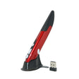 PR-03 2.4G USB Receiver Adjustable 1600 DPI Wireless Optical Pen Mouse for Computer PC Laptop Drawing Teaching (Red) - Wireless Mice by PMC TechLife | Online Shopping South Africa | PMC TechLife | Buy Now Pay Later Mobicred