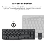 Logitech MK295 USB Wireless Silence Keyboard Mouse Set (Black)
