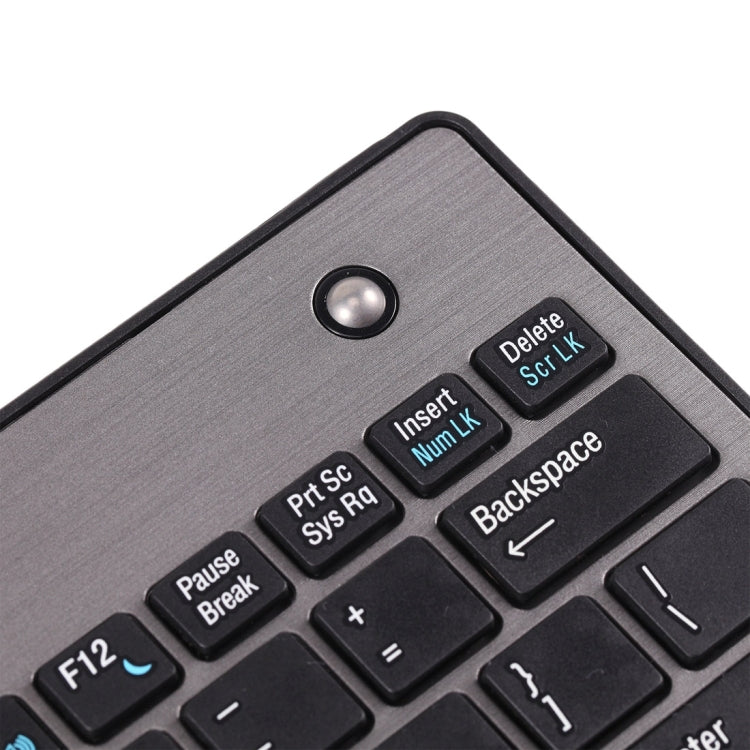 MC Saite Combo7126 Bluetooth 85 Keys Keyboard with Trackball for Windows / iOS / Android(Black)