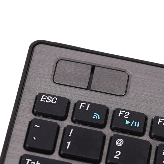 MC Saite Combo7126 Bluetooth 85 Keys Keyboard with Trackball for Windows / iOS / Android(Black)