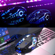 YINDIAO A4 2.4GHz 1600DPI 3-modes Adjustable Rechargeable Wireless Silent Gaming Mouse (Star Black)